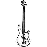 Bassgitarre Icon